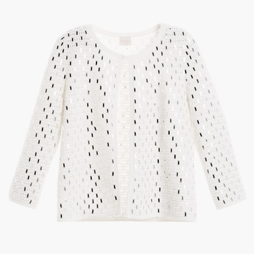 Chico's  sequin cardigan